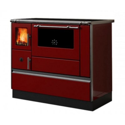 Fogão à lenha Alfa Plam Dominant 90H Vermelho, 6.5kW - Produtos para comparar