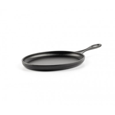 Frigideira de ferro fundido oval Hosse, 18x25cm - Produtos para comparar