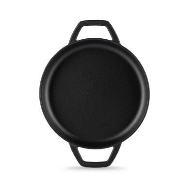 Jogo de panelas de ferro fundido de 3 Partes Hosse, Black Onyx - Jogo de panelas de ferro fundido