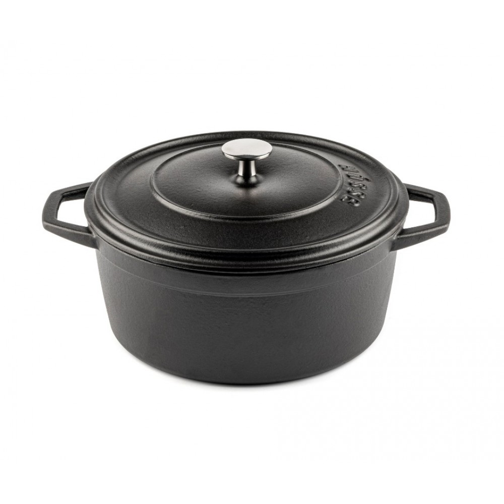 Panela funda de ferro fundido Hosse, Black Onyx, Ф24 | Todos os produtos |  |