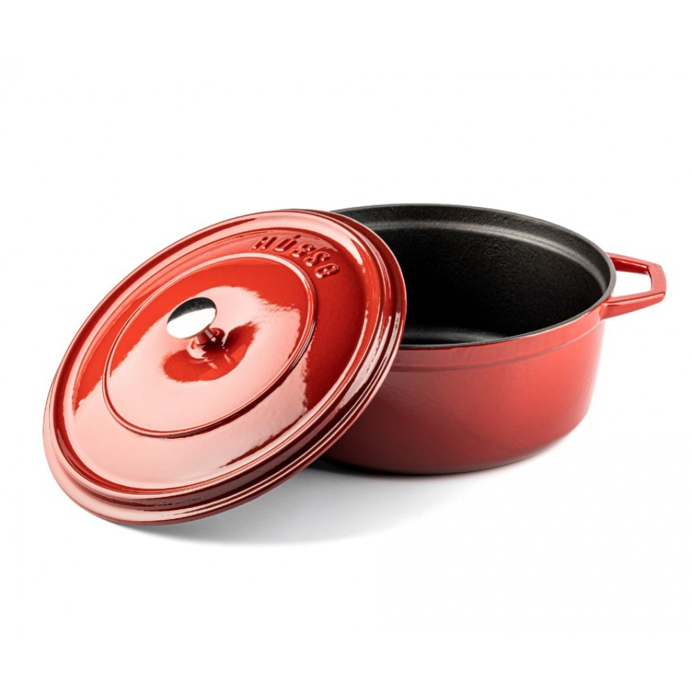 Panela funda de ferro fundido Hosse, Rubin, Ф28 | Todos os produtos |  |