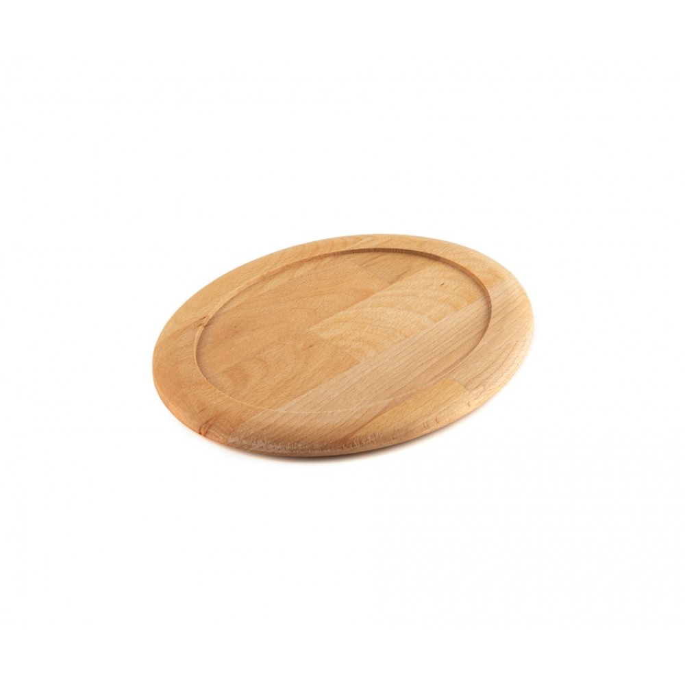 Descanso de madeira para frigideira de ferro fundido oval Hosse HSFT1825 | Todos os produtos |  |