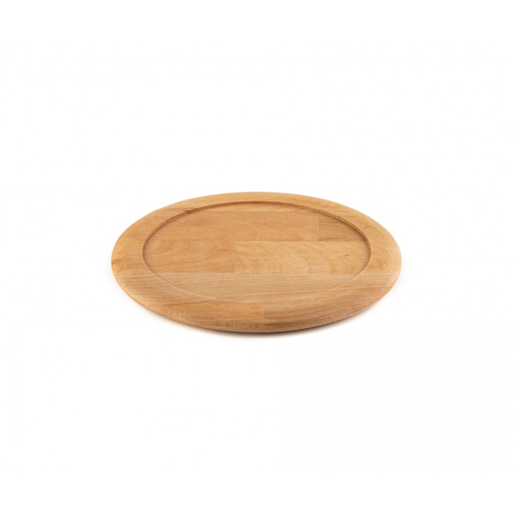 Descanso de madeira para frigideira de ferro fundido oval Hosse HSFT1825 | Todos os produtos |  |