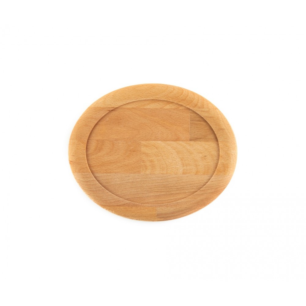 Descanso de madeira para frigideira de ferro fundido oval Hosse HSFT1825 | Todos os produtos |  |