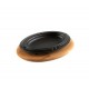 Descanso de madeira para uma placa oval Hosse HSOISK1728, 17x28cm | Todos os produtos |  |