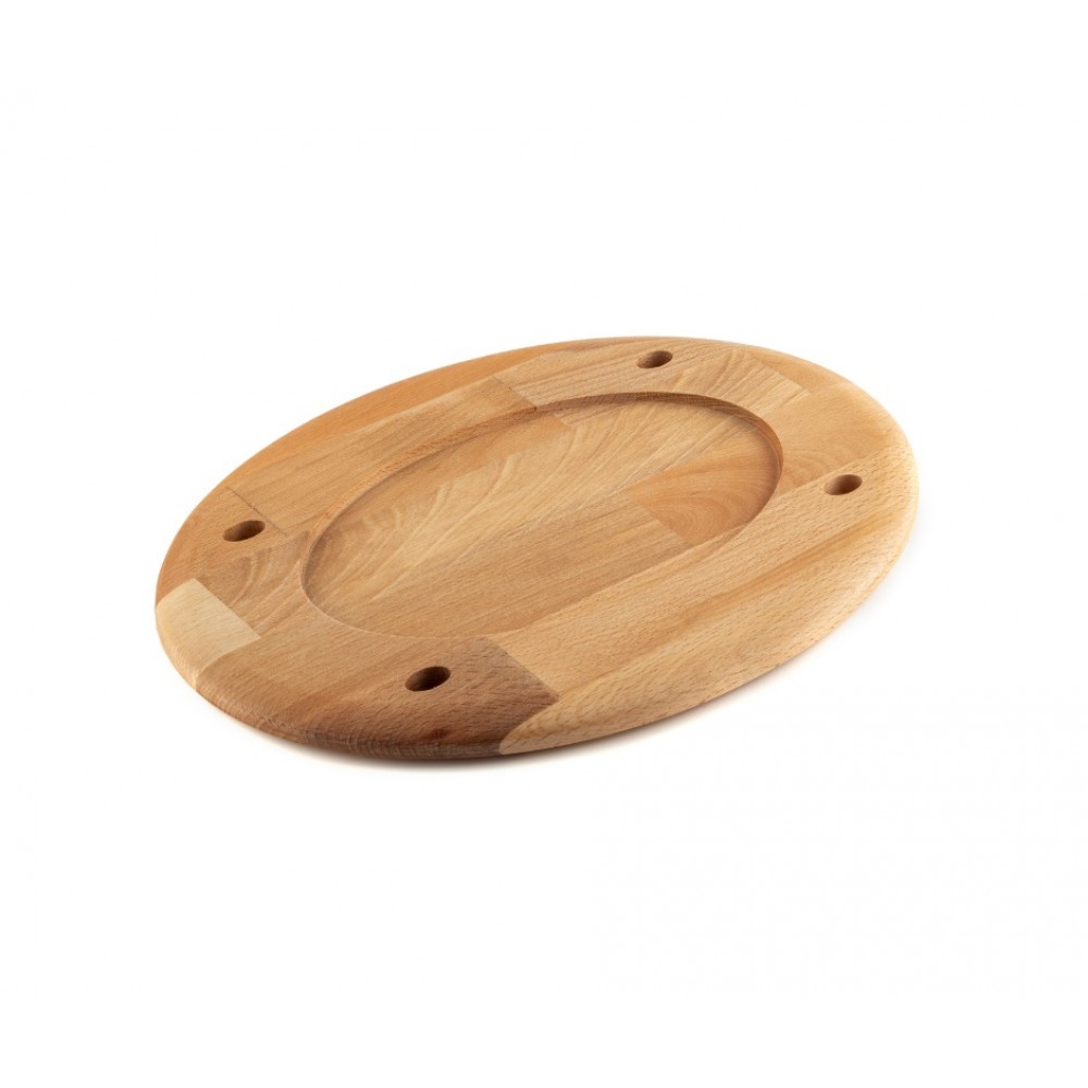 Descanso de madeira para uma placa oval Hosse HSOISK2533, 25x33cm | Todos os produtos |  |