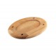 Descanso de madeira para uma placa oval Hosse HSOISK2533, 25x33cm | Todos os produtos |  |