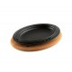 Descanso de madeira para uma placa oval Hosse HSOISK2533, 25x33cm | Todos os produtos |  |