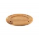 Descanso de madeira para uma placa oval Hosse HSOISK2533, 25x33cm | Todos os produtos |  |