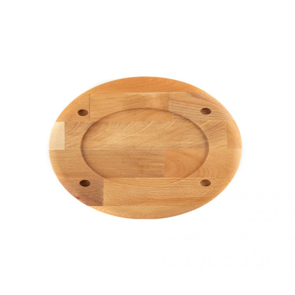 Descanso de madeira para uma placa oval Hosse HSOISK2533, 25x33cm | Todos os produtos |  |