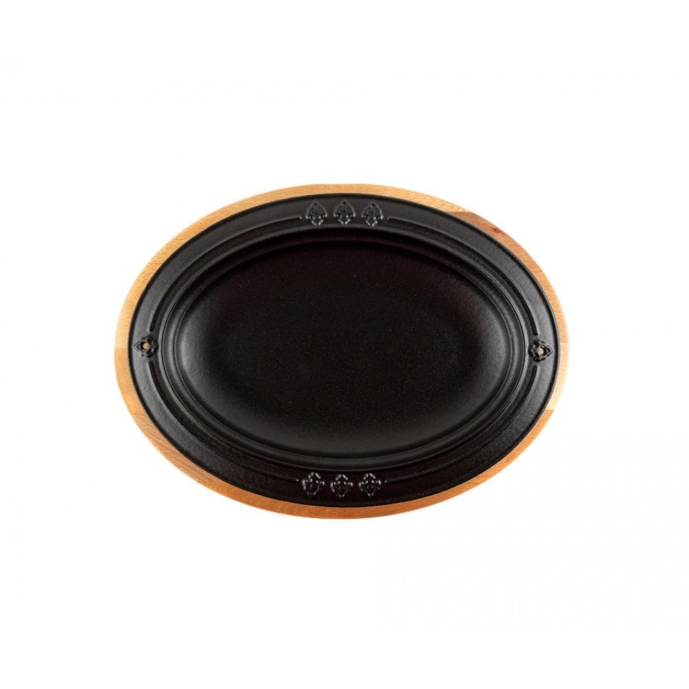 Descanso de madeira para uma placa oval Hosse HSOISK2533, 25x33cm | Todos os produtos |  |