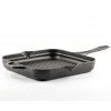 Frigideira de grelha em ferro fundido esmaltada Solagio, Black Onyx, 28x28cm