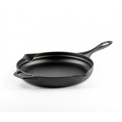Frigideira de ferro fundido esmaltada Hosse, Black Onyx, Ф24cm - Produtos para comparar