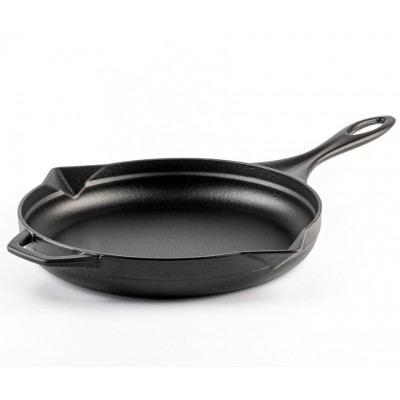 Frigideira de ferro fundido esmaltada Hosse, Black Onyx, Ф28cm - Produtos para comparar