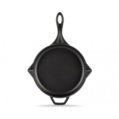 Frigideira de ferro fundido esmaltada Hosse, Black Onyx, Ф28cm - Produtos para comparar