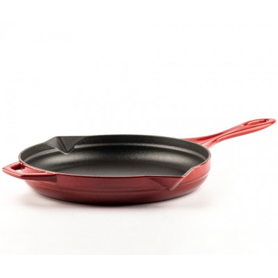 Frigideira de ferro fundido esmaltada Hosse, Rubin, Ф28cm - Produtos para comparar