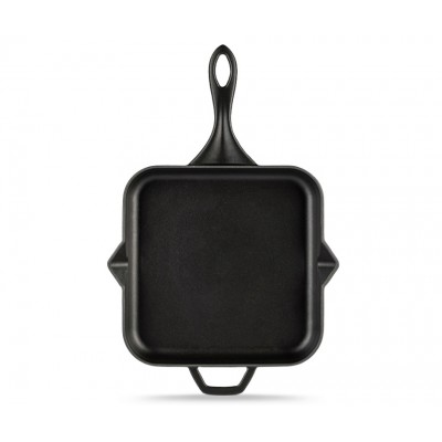Frigideira de ferro fundido esmaltada Hosse, Black Onyx, 28x28cm - Produtos para comparar