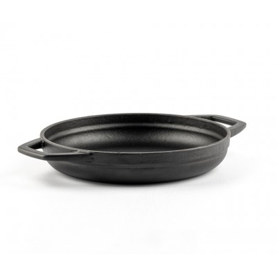 Frigideira de ferro fundido com duas alças esmaltada Hosse, Black Onyx, Ф19cm - Produtos para comparar