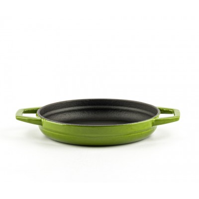Frigideira de ferro fundido com duas alças esmaltada Hosse, Bamboo, Ф16cm - Produtos para comparar