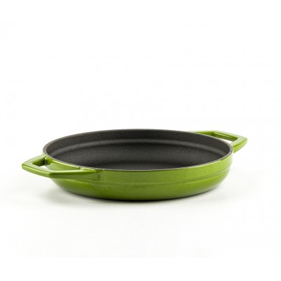 Frigideira de ferro fundido com duas alças esmaltada Hosse, Bamboo, Ф19cm - Produtos para comparar