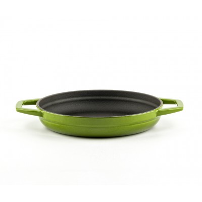 Frigideira de ferro fundido com duas alças esmaltada Hosse, Bamboo, Ф19cm - Produtos para comparar