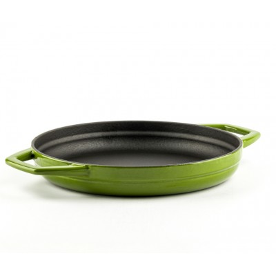 Frigideira de ferro fundido com duas alças esmaltada Hosse, Bamboo, Ф22cm - Produtos para comparar