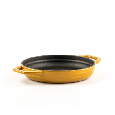 Frigideira de ferro fundido com duas alças esmaltada Hosse, Dijon, Ф16cm - Produtos para comparar
