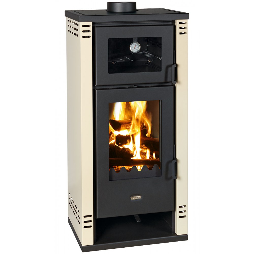Fogão a lenha com forno Prity K2 GT F, 8,1 kW