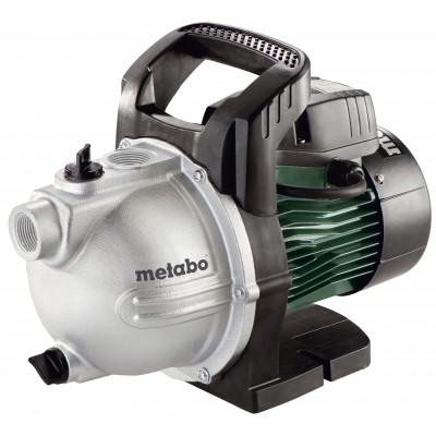 Bomba de jardim para água limpa Metabo P 3300 G, potência 900 W, 1", vazão 3300 l/h, pressão 4,5 bar - Metabo