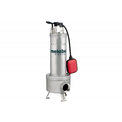 Bomba de drenagem monofásica para águas muito contaminadas Metabo SP 28-50 S Inox, 2", potência 1470 W, vazão 28.000 l/h, altura manométrica 7 m - Metabo