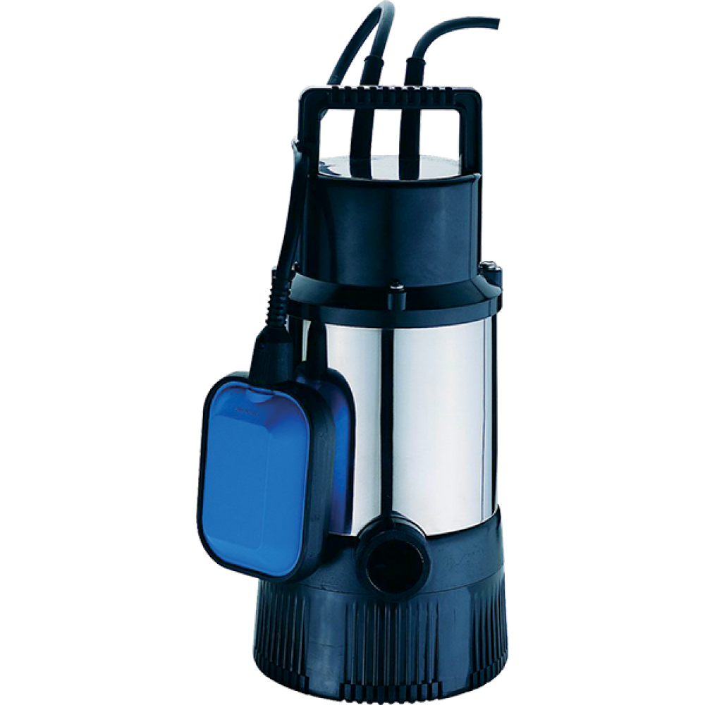 Bomba de drenagem submersível para águas limpas Gmax com flutuador exterior – caudal 12,5 m³/h, potência 0,8 kW, altura manométrica 8 m
