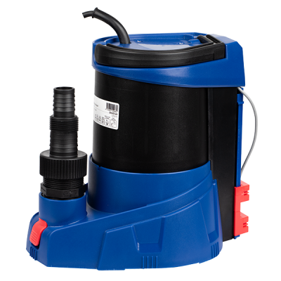 Bomba de drenagem para água limpa Gmax com baixo nível de aspiração e flutuador integrado – caudal 10 m³/h, potência 0,55 kW, altura manométrica 8 m - Bombas de drenagem