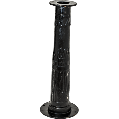 Suporte para bomba de água manual Hydro-Fix – comprimento 675 mm, ferro fundido, preto - Bombas de água manuais