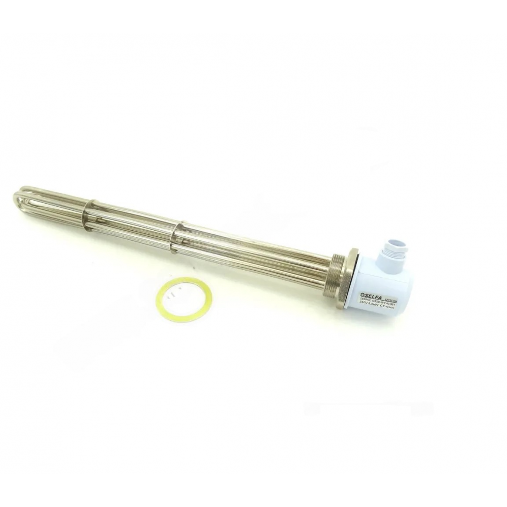Resistência para caldeira elétrica - 6000W, rosca M48x2, com vedação