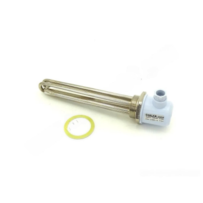 Resistência para caldeira elétrica - 3000W, rosca 1 1/2'', com vedação - Resistências para termoacumulador