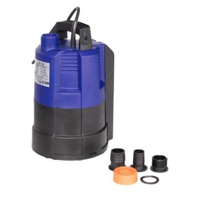 Bomba de drenagem Electromash IPC 550 com flutuador integrado, potência 0,55 kW, fluxo 6000 l/h, altura manométrica 6 m, saída 1″ - Bombas submersível