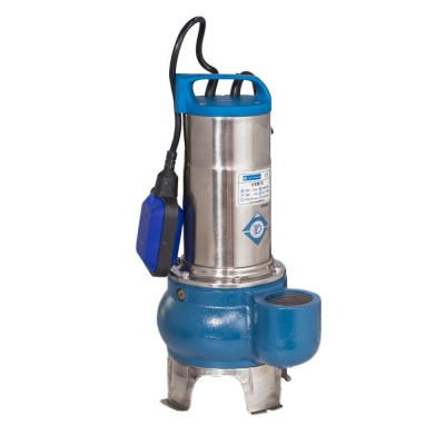 Bomba de drenagem Electromash VXM 12 – 2″, potência 0,75 kW, vazão 21.000 l/h, altura manométrica 11,4 m, saída 2″, com flutuador externo e carcaça em aço inoxidável - Bombas submersível
