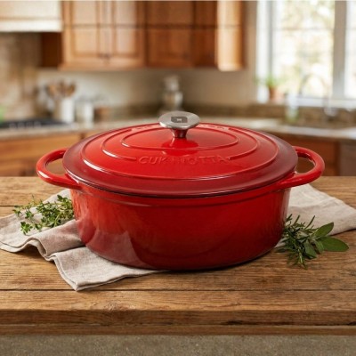 Panela de ferro fundido esmaltada La Nordica, Oval, Ф29 - Produtos para comparar
