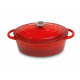 Panela de ferro fundido esmaltada La Nordica, Oval, Ф29 | Panela de ferro fundido |  |