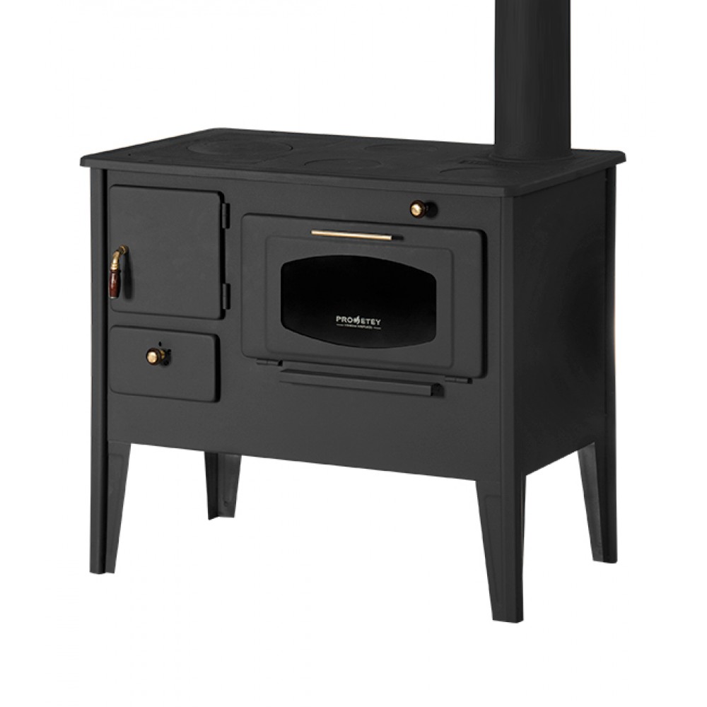 Fogão à lenha Prometey NAR Type A, 7kW | Salamandras a lenha com forno | Salamandras a lenha |