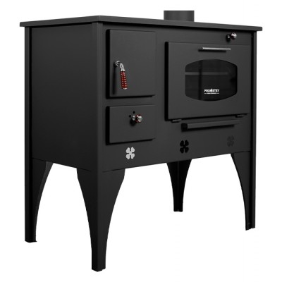Fogão à lenha Prometey NAR Type B, 7kW - Fogões a lenha