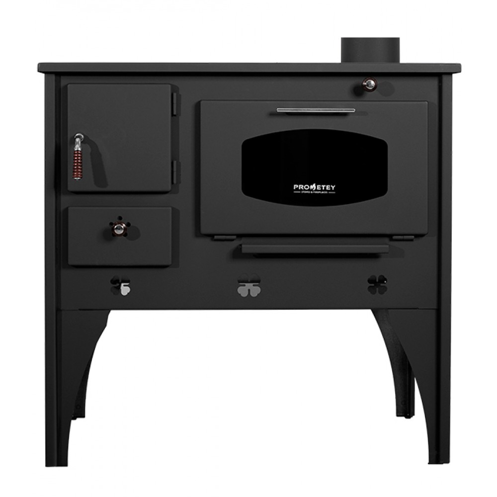 Fogão à lenha Prometey NAR Type B, 7kW | Salamandras a lenha com forno | Salamandras a lenha |