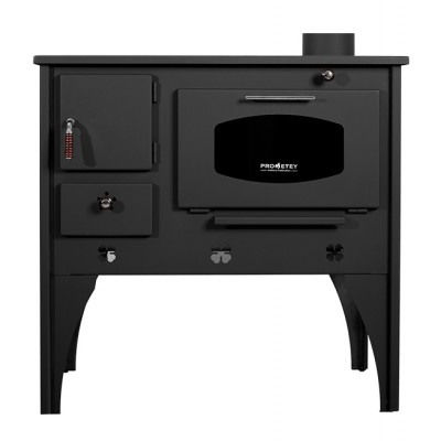 Fogão à lenha Prometey NAR Type B, 7kW - Fogões a lenha