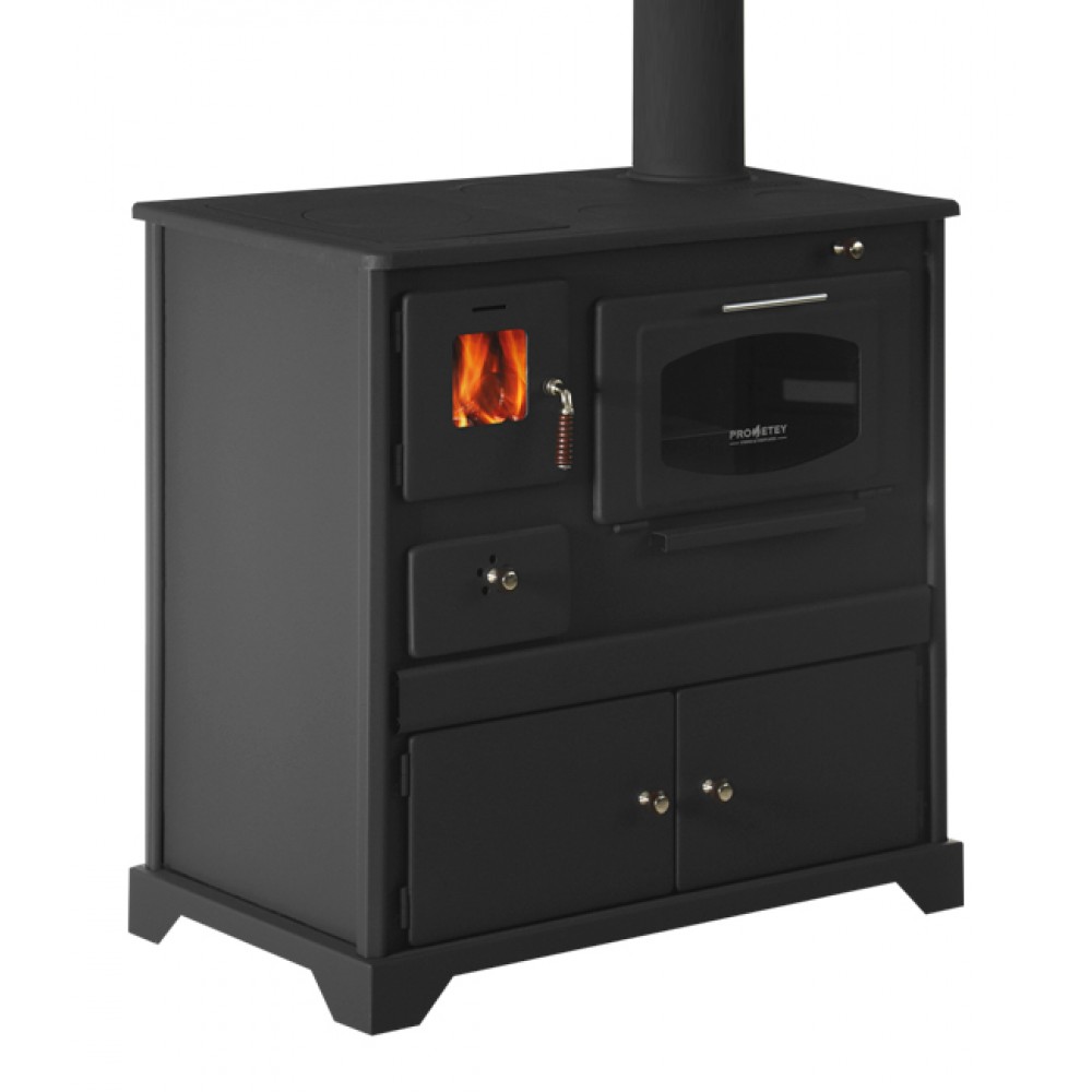Fogão à lenha Prometey Perfect, 7kW | Salamandras a lenha com forno | Salamandras a lenha |