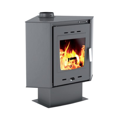 Salamandra a lenha Velmora Fire ATS 100 CORNER, 14.11kW - Velmora Fire