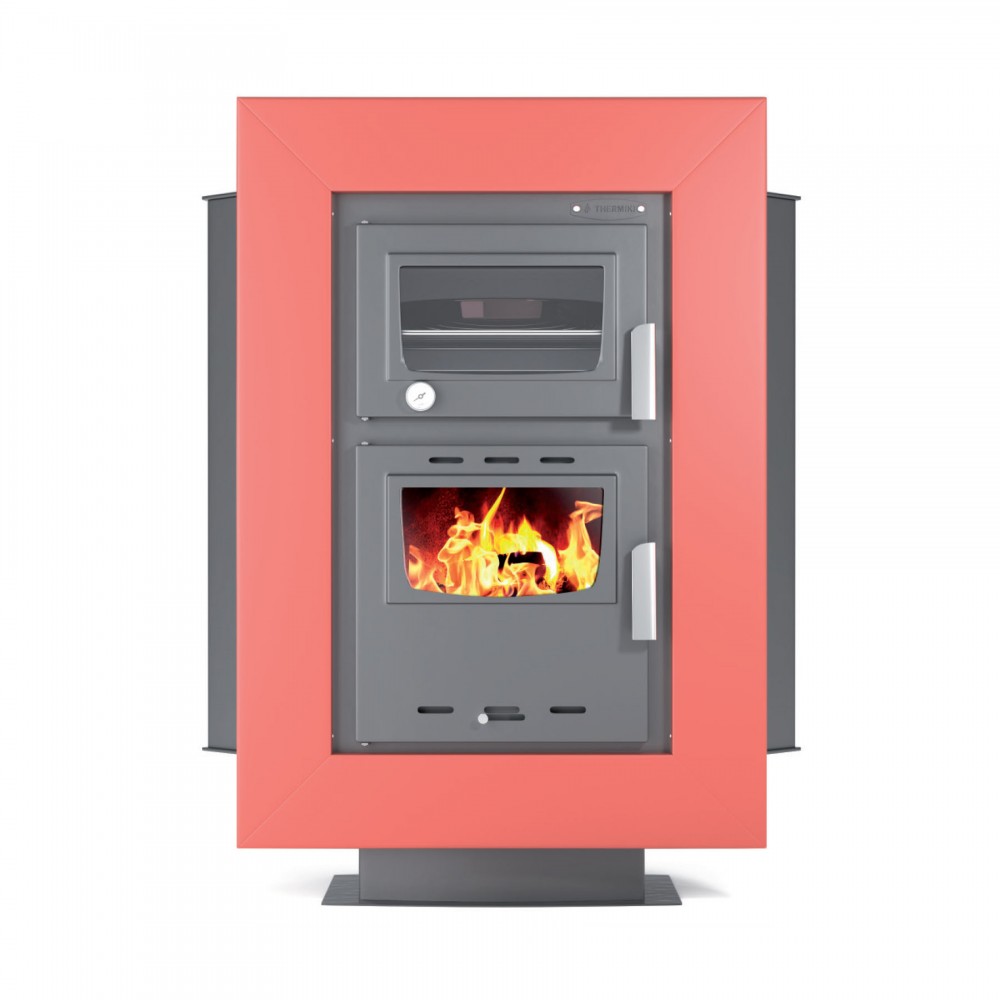 Salamandra a lenha com forno Balkan Energy ATS 90-30 CORNER, 18.25kW | Salamandras a lenha com forno | Salamandras a lenha |