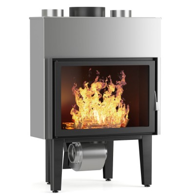 Lareira a lenha Velmora Fire ATS STABLE AIR 800, com condutas de ar, 15.95kW - Produtos para comparar