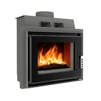 Lareira a lenha UNIFLAM 600 DURO S com fornecimento de ar, 10kW - Lareiras