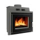 Lareira a lenha UNIFLAM 600 DURO S com fornecimento de ar, 10kW | Lareiras modernas | Lareiras |