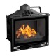 Lareira a lenha UNIFLAM 600 PLUS ECO com registo e fornecimento de ar, 8kW | Lareiras ferro fundido | Lareiras |